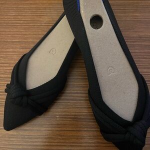 Rothy's Black The Knot Point II Flats